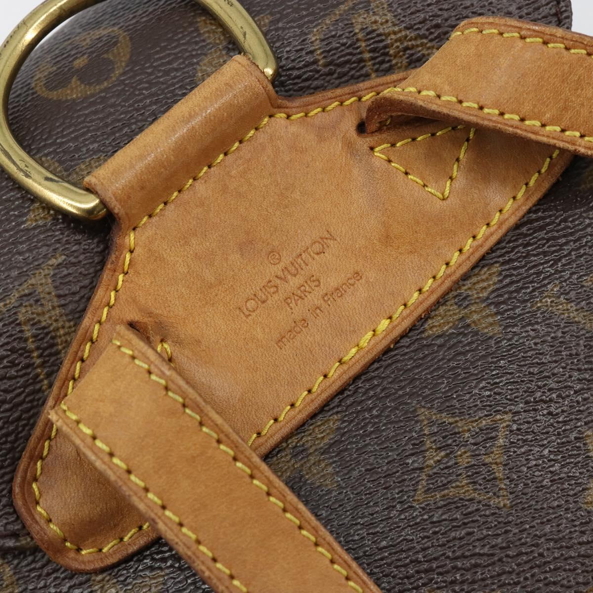 LOUIS VUITTON Monogram Montsouris MM Backpack M51136 LV Auth 184621