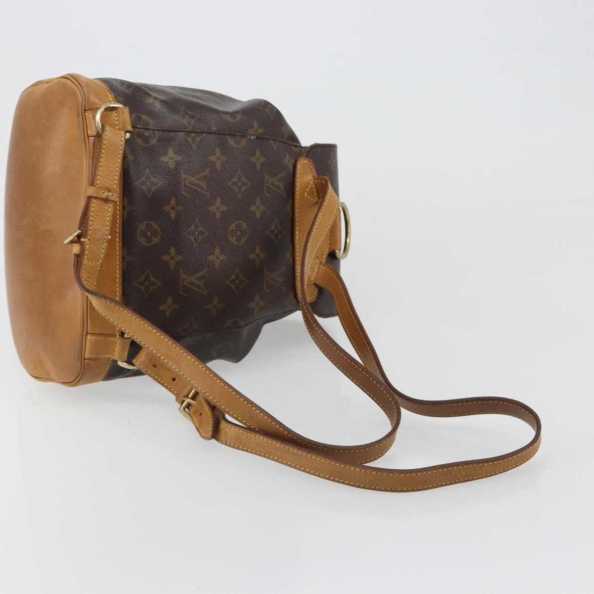 LOUIS VUITTON Monogram Montsouris MM Backpack M51136 LV Auth 184621