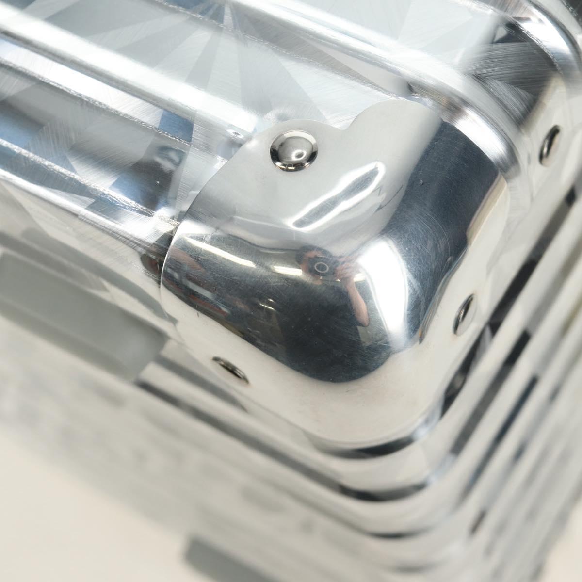 TIFFANY&Co. Rimowa Collaboration Jewelry Box metal Silver tone Auth 184639SM