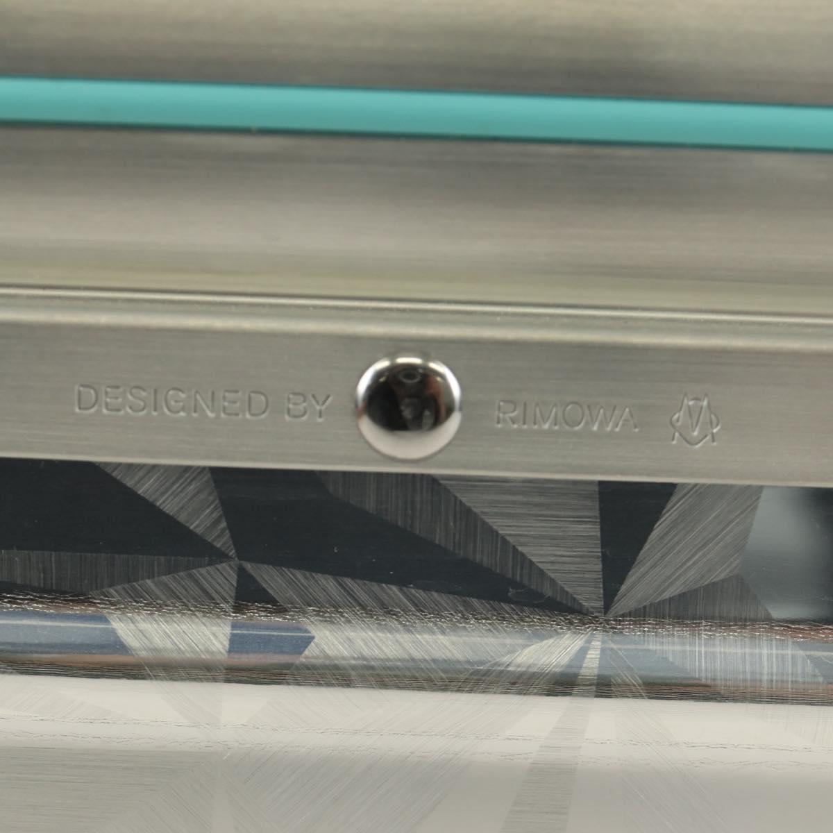 TIFFANY&Co. Rimowa Collaboration Jewelry Box metal Silver tone Auth 184639SM