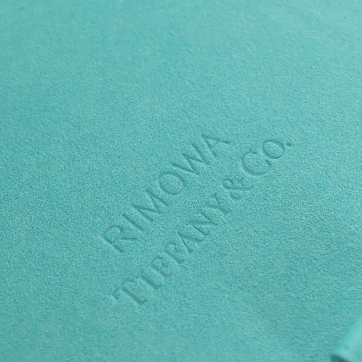 TIFFANY&Co. Rimowa Collaboration Jewelry Box metal Silver tone Auth 184639SM