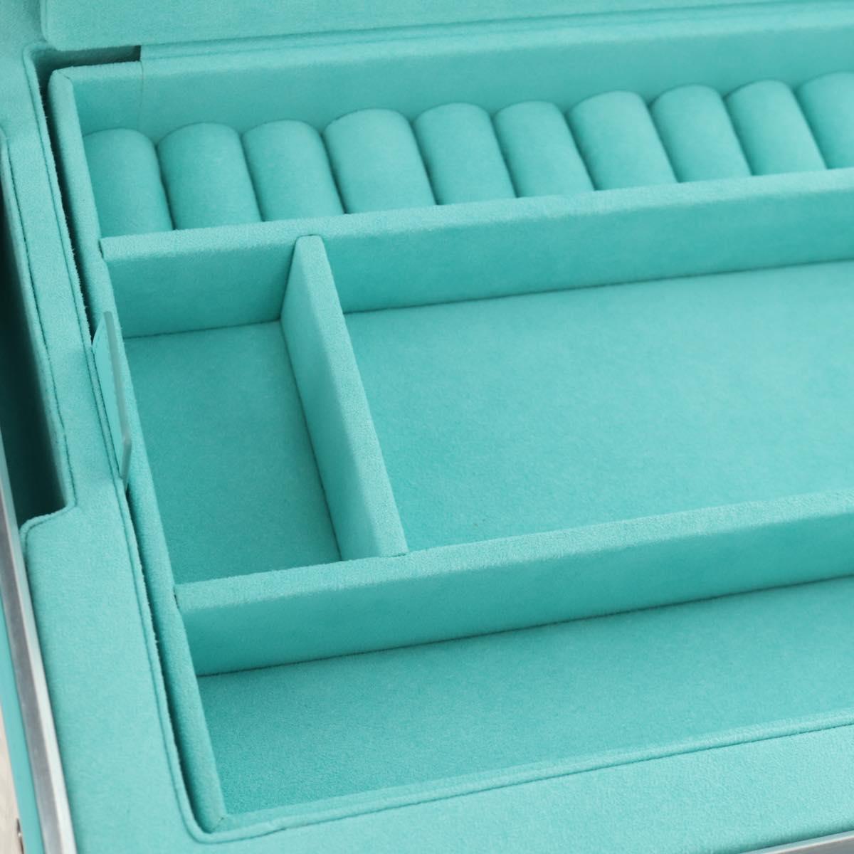TIFFANY&Co. Rimowa Collaboration Jewelry Box metal Silver tone Auth 184639SM