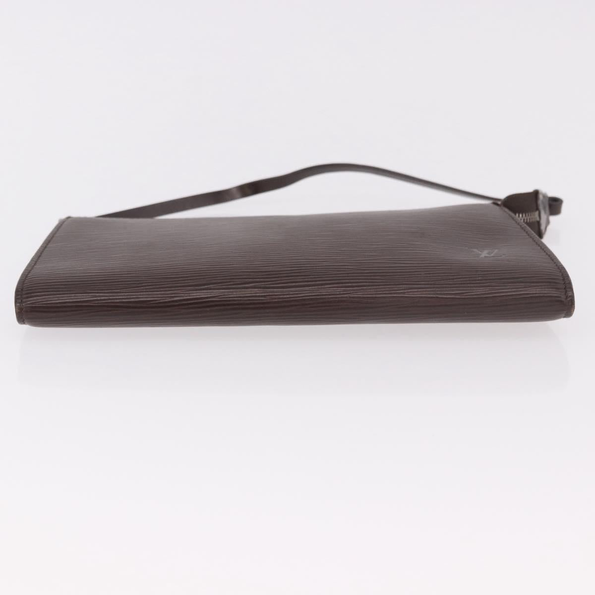 LOUIS VUITTON Epi Pochette Accessoires Pouch Mocha M5294D LV Auth 184652A