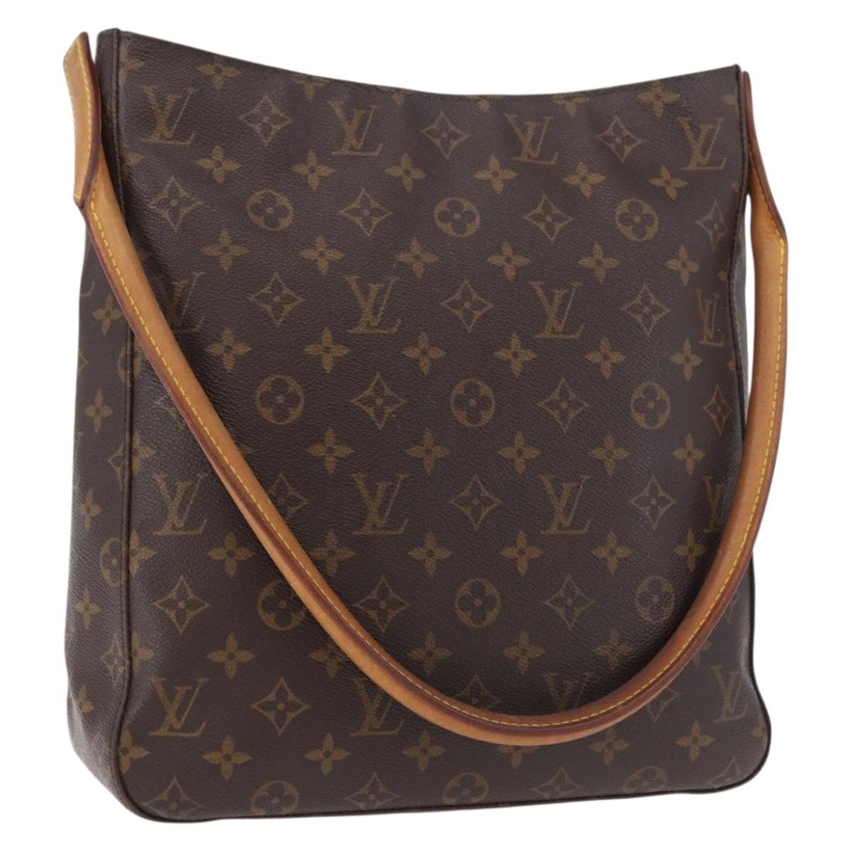 LOUIS VUITTON Monogram Looping GM Shoulder Bag M51145 LV Auth 184660