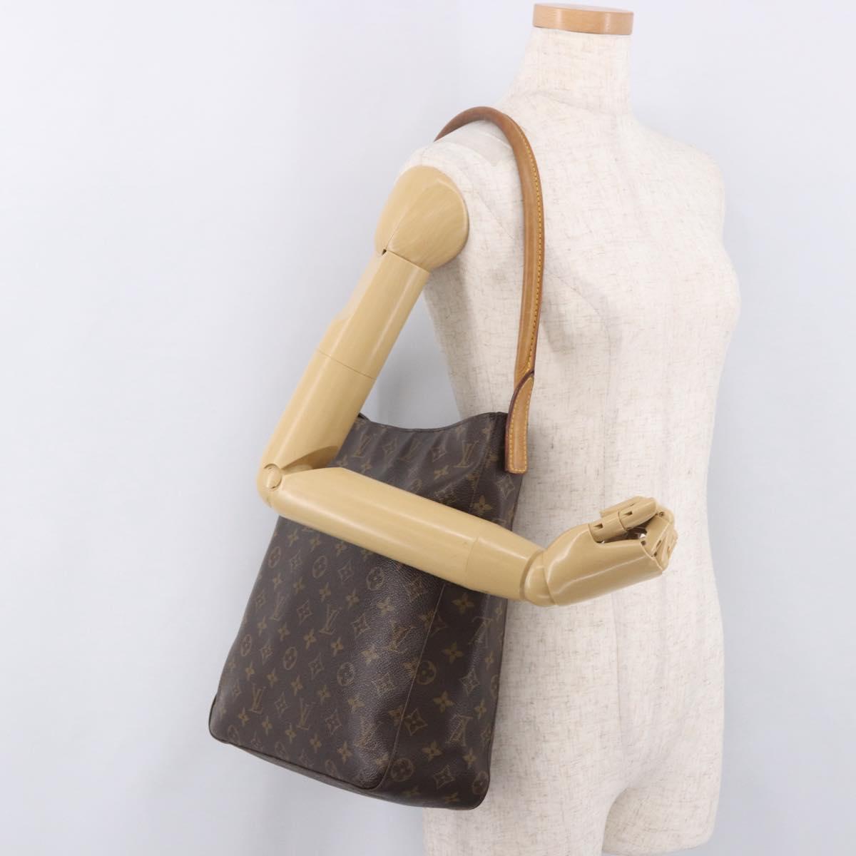 LOUIS VUITTON Monogram Looping GM Shoulder Bag M51145 LV Auth 184660