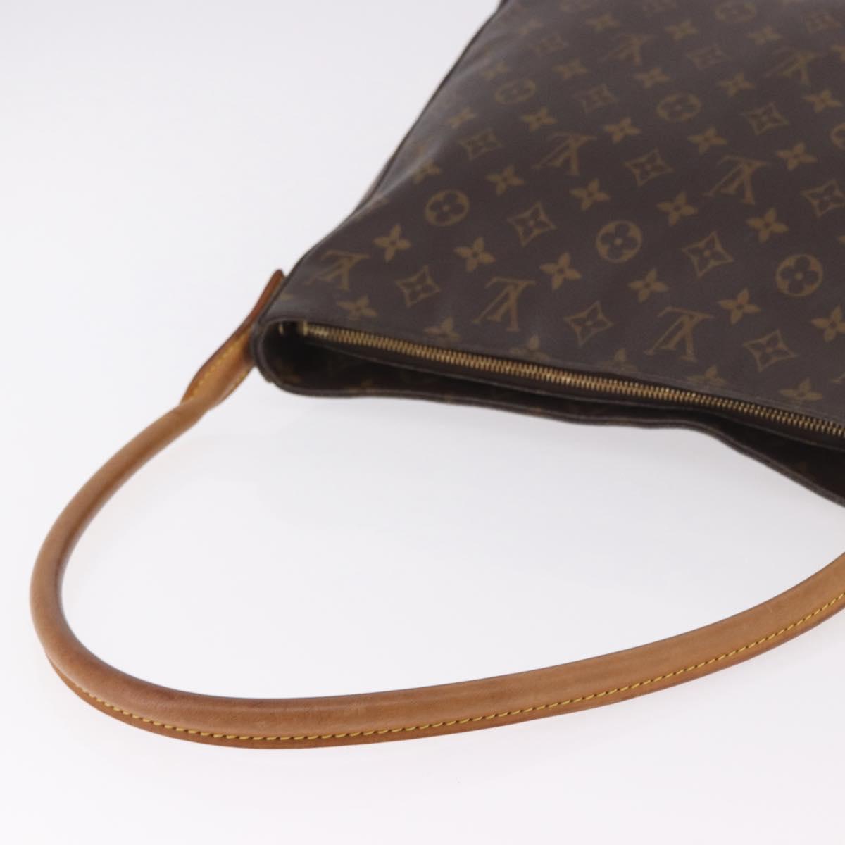 LOUIS VUITTON Monogram Looping GM Shoulder Bag M51145 LV Auth 184660