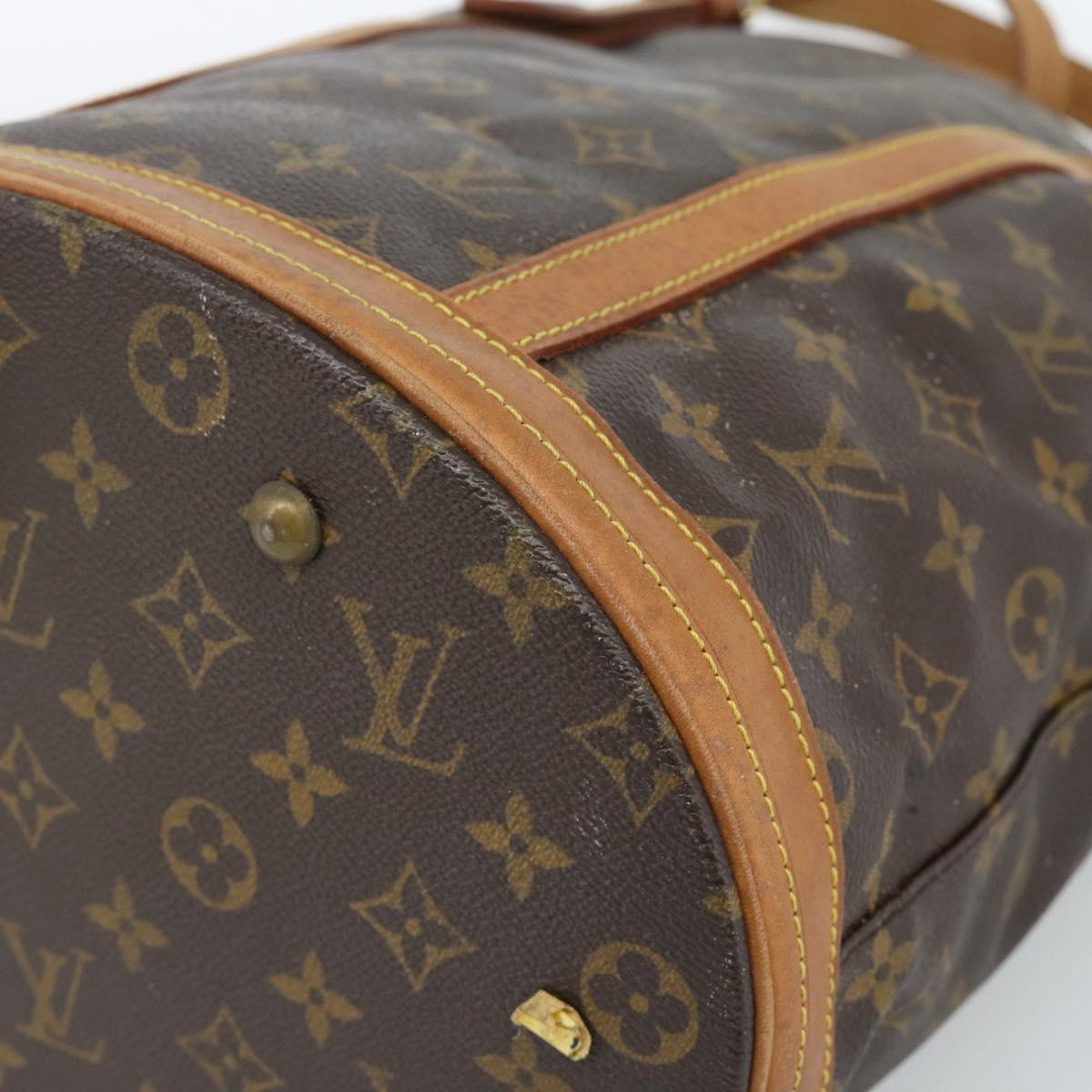 LOUIS VUITTON Monogram Bucket GM Shoulder Bag M42236 LV Auth 184662