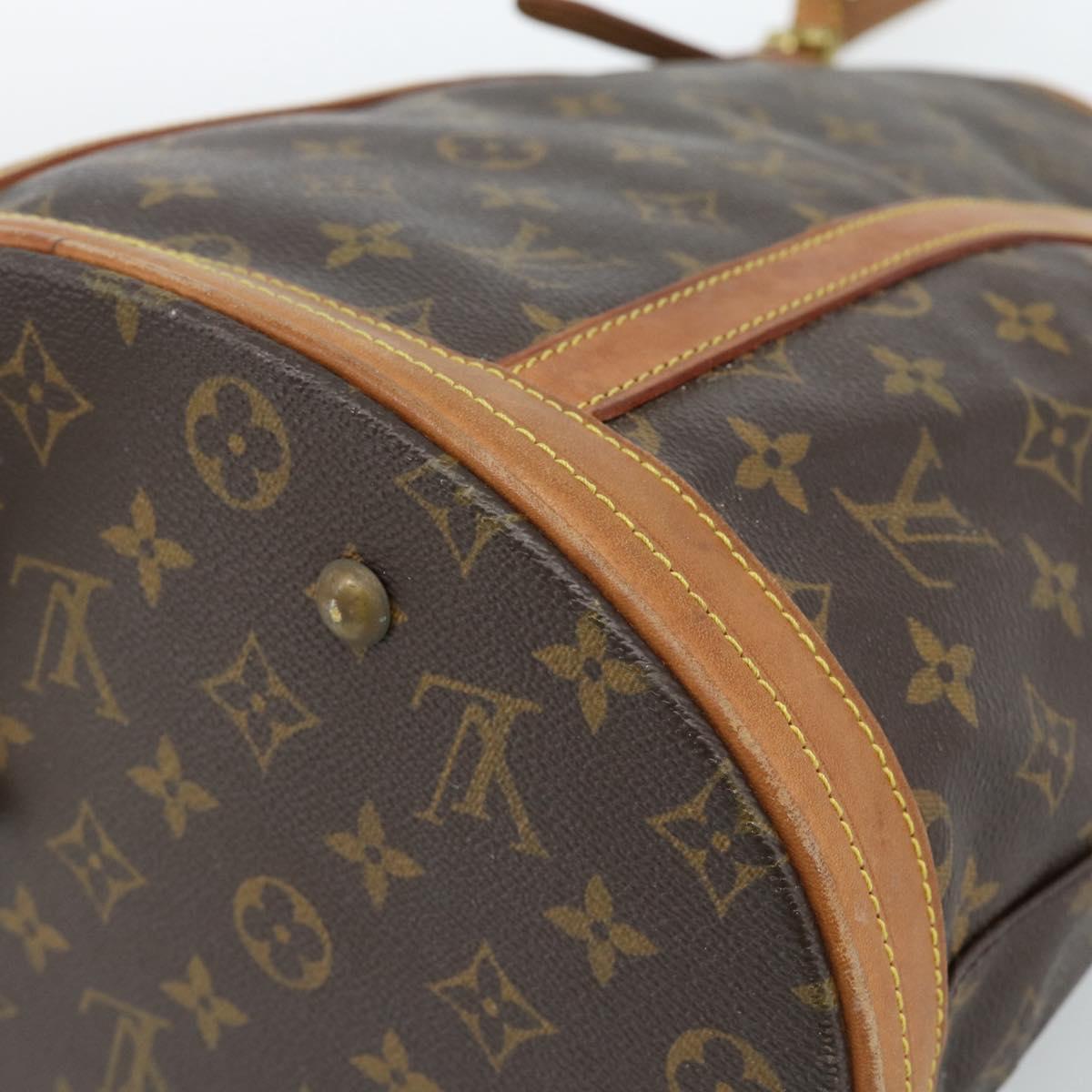 LOUIS VUITTON Monogram Bucket GM Shoulder Bag M42236 LV Auth 184662
