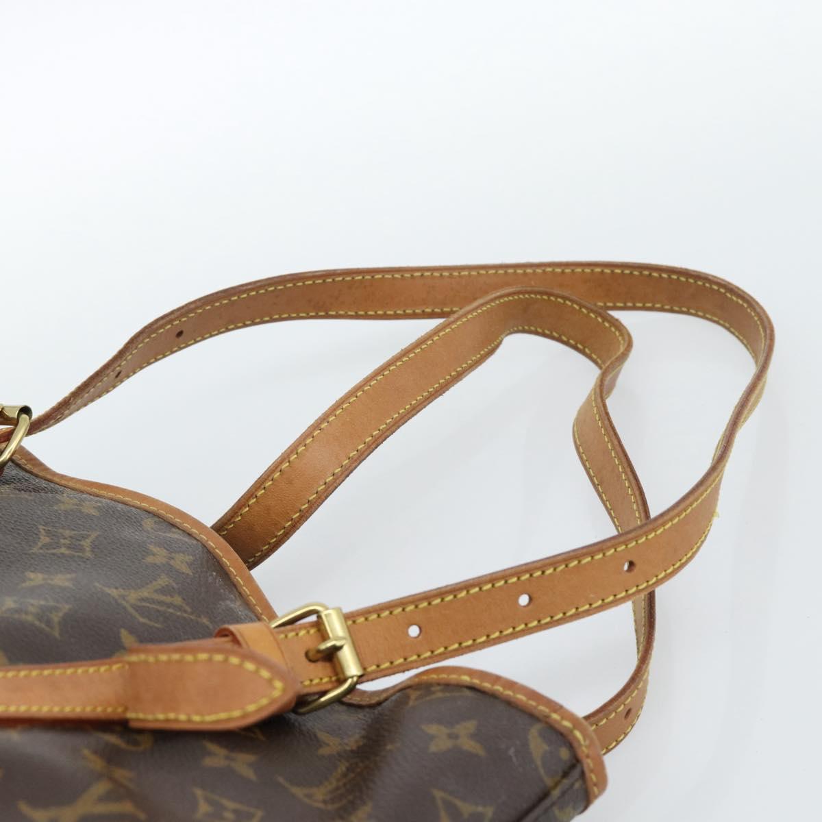 LOUIS VUITTON Monogram Bucket GM Shoulder Bag M42236 LV Auth 184662