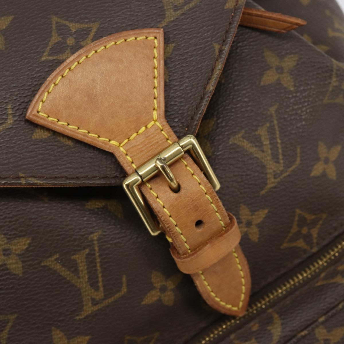 LOUIS VUITTON Monogram Montsouris MM Backpack M51136 LV Auth 184664A