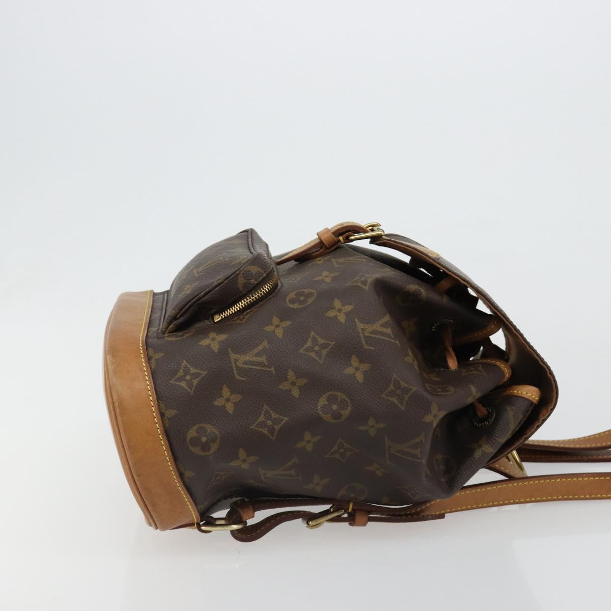 LOUIS VUITTON Monogram Montsouris MM Backpack M51136 LV Auth 184664A