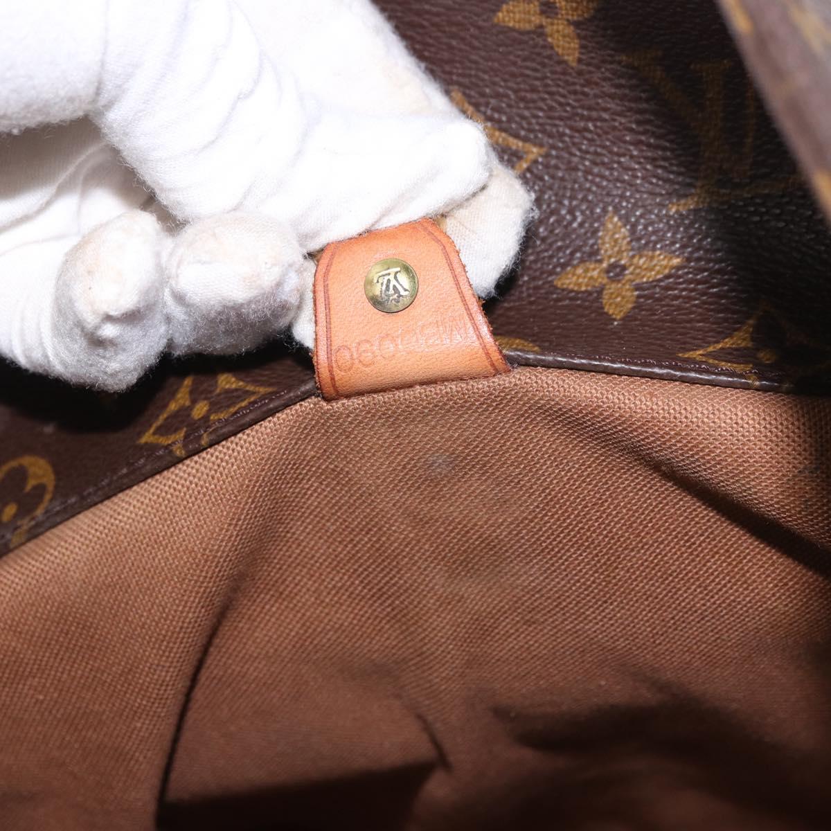 LOUIS VUITTON Monogram Sac Shopping Tote Bag M51108 LV Auth 184667