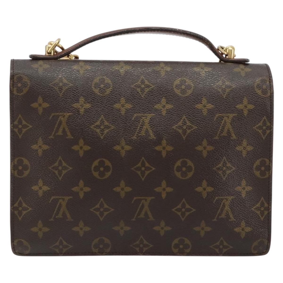 LOUIS VUITTON Monogram Monceau 26 Shoulder Bag M51187 LV Auth 184674