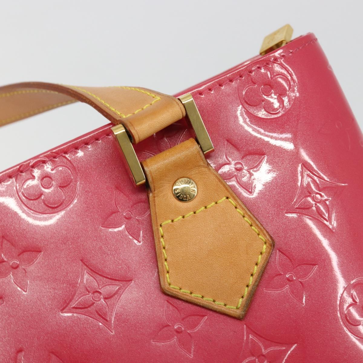 LOUIS VUITTON Monogram Vernis Houston Hand Bag Fran Boise M9132F LV Auth 184678V