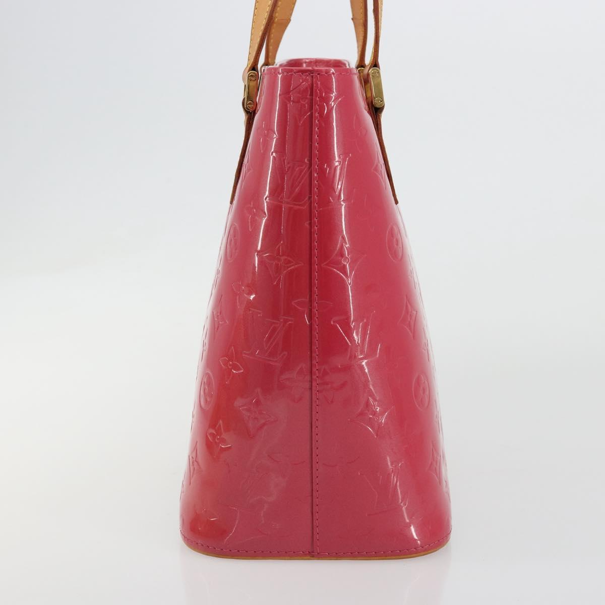 LOUIS VUITTON Monogram Vernis Houston Hand Bag Fran Boise M9132F LV Auth 184678V