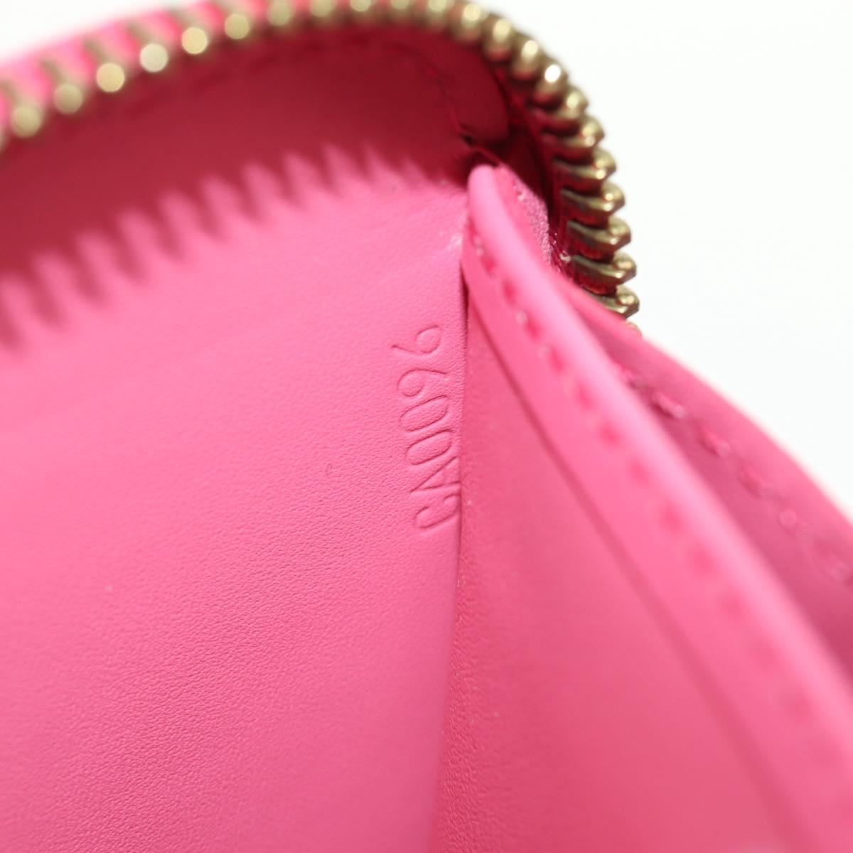 LOUIS VUITTON Vernis Zippy Wallet Wallet Fran Boise M9147F LV Auth 184680V