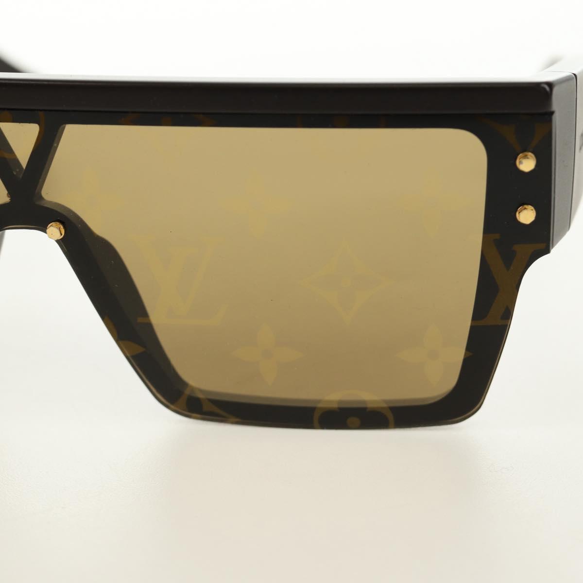 LOUIS VUITTON Sunglasses plastic Black Z1671E LV Auth 184690M