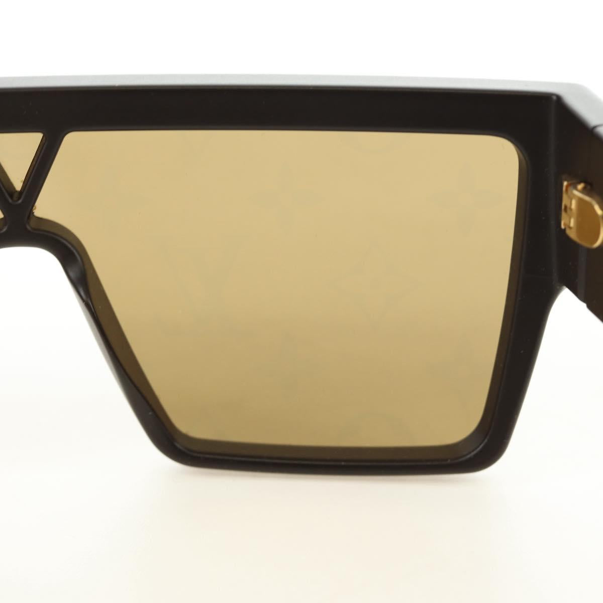 LOUIS VUITTON Sunglasses plastic Black Z1671E LV Auth 184690M