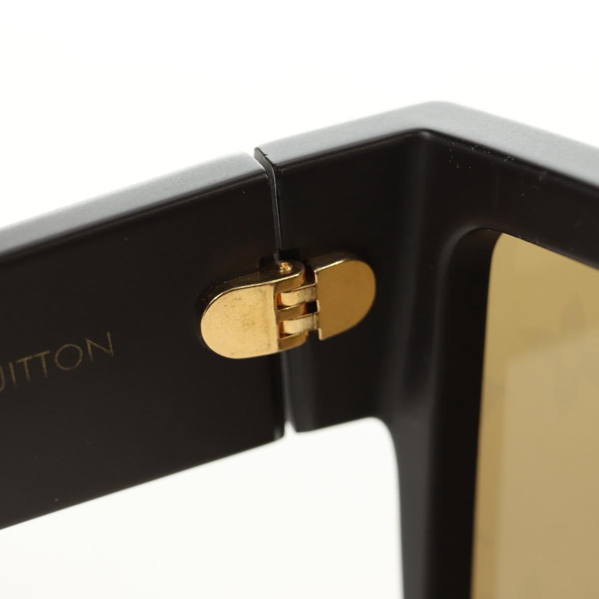 LOUIS VUITTON Sunglasses plastic Black Z1671E LV Auth 184690M