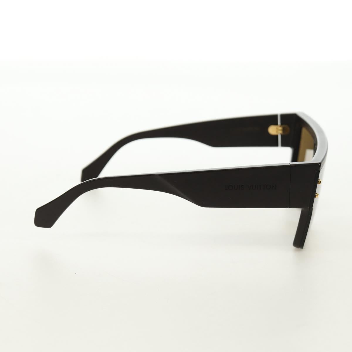 LOUIS VUITTON Sunglasses plastic Black Z1671E LV Auth 184690M