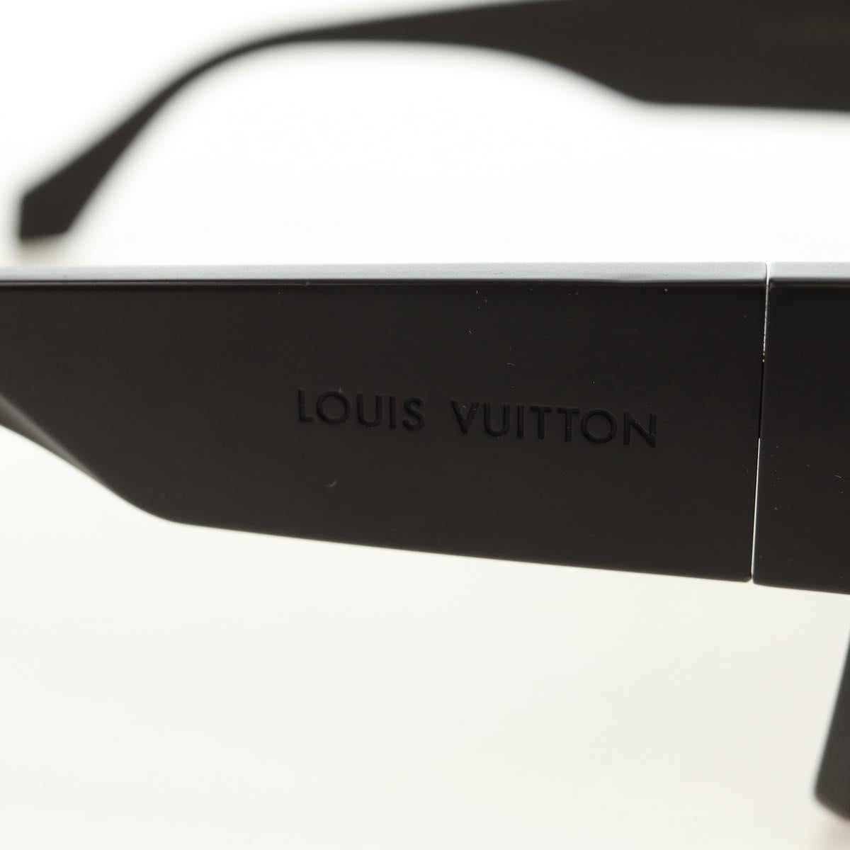 LOUIS VUITTON Sunglasses plastic Black Z1671E LV Auth 184690M