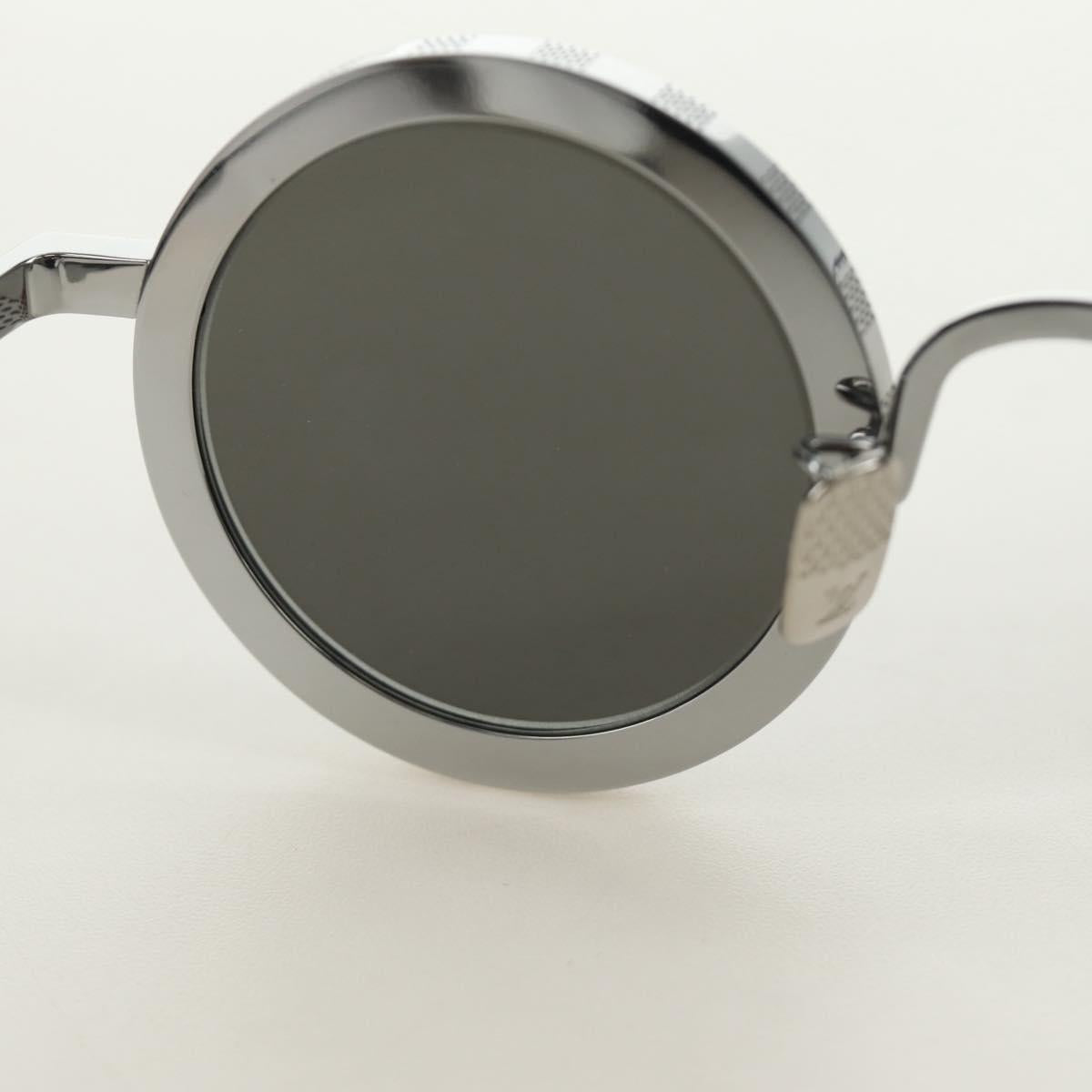 LOUIS VUITTON Supervision Metal Round Sunglasses metal Z2223U LV Auth 184695SAM