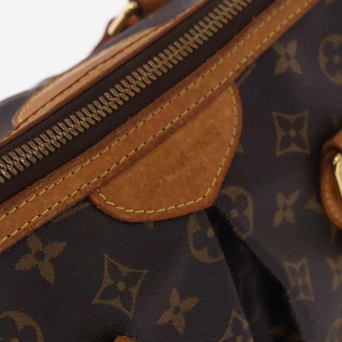 LOUIS VUITTON Monogram Palermo PM Tote Bag M40145 LV Auth 184702