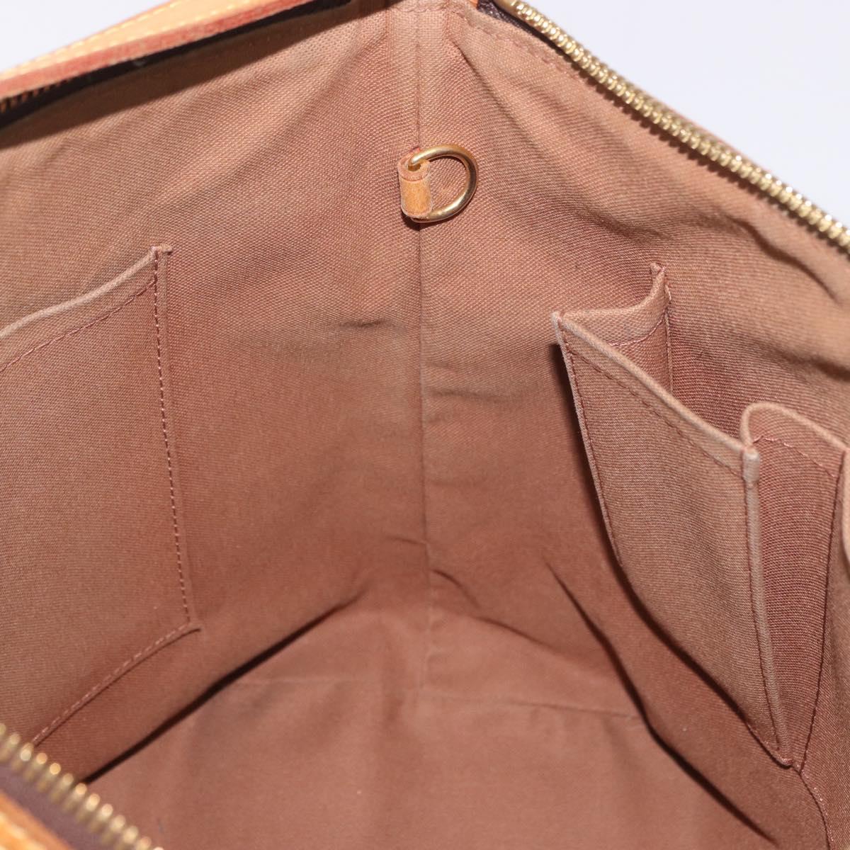 LOUIS VUITTON Monogram Palermo PM Tote Bag M40145 LV Auth 184702