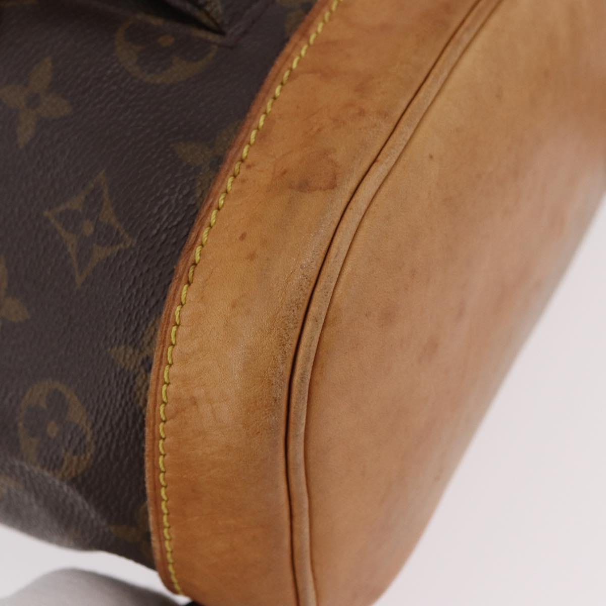 LOUIS VUITTON Monogram Montsouris MM Backpack M51136 LV Auth 184703