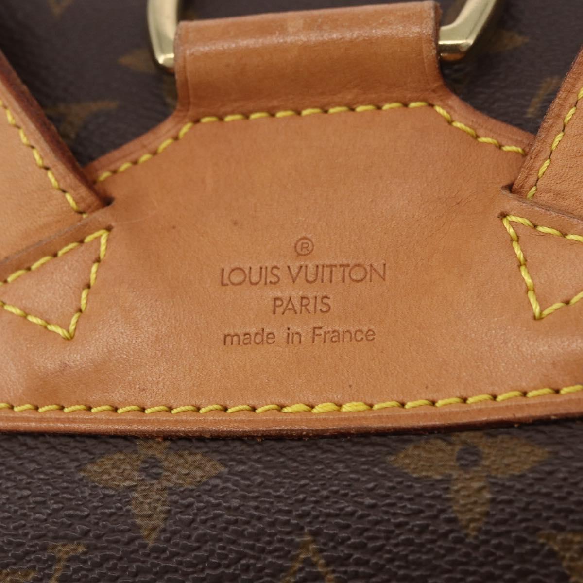LOUIS VUITTON Monogram Montsouris MM Backpack M51136 LV Auth 184703