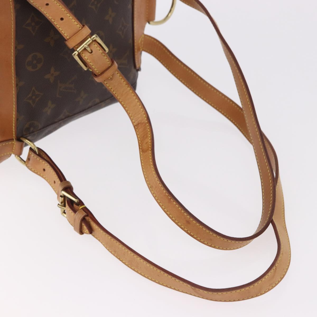 LOUIS VUITTON Monogram Montsouris MM Backpack M51136 LV Auth 184703