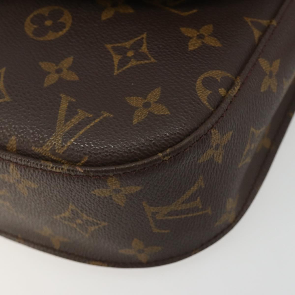 LOUIS VUITTON Monogram Saint Cloud GM Shoulder Bag M51242 LV Auth 184705