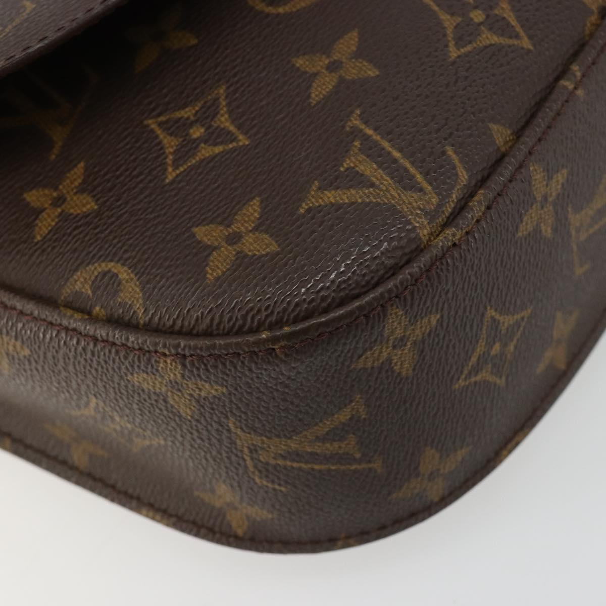LOUIS VUITTON Monogram Saint Cloud GM Shoulder Bag M51242 LV Auth 184705