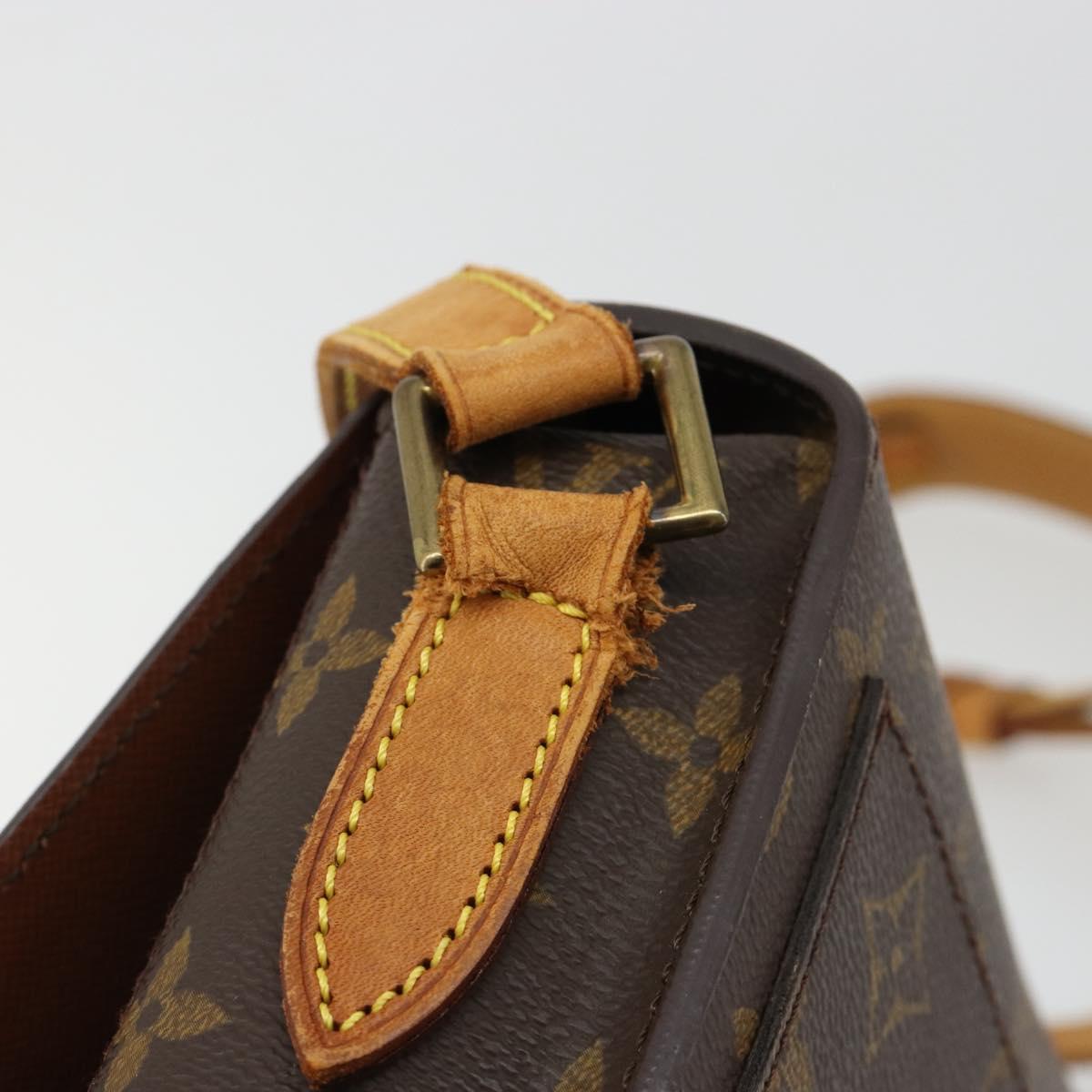 LOUIS VUITTON Monogram Saint Cloud GM Shoulder Bag M51242 LV Auth 184705