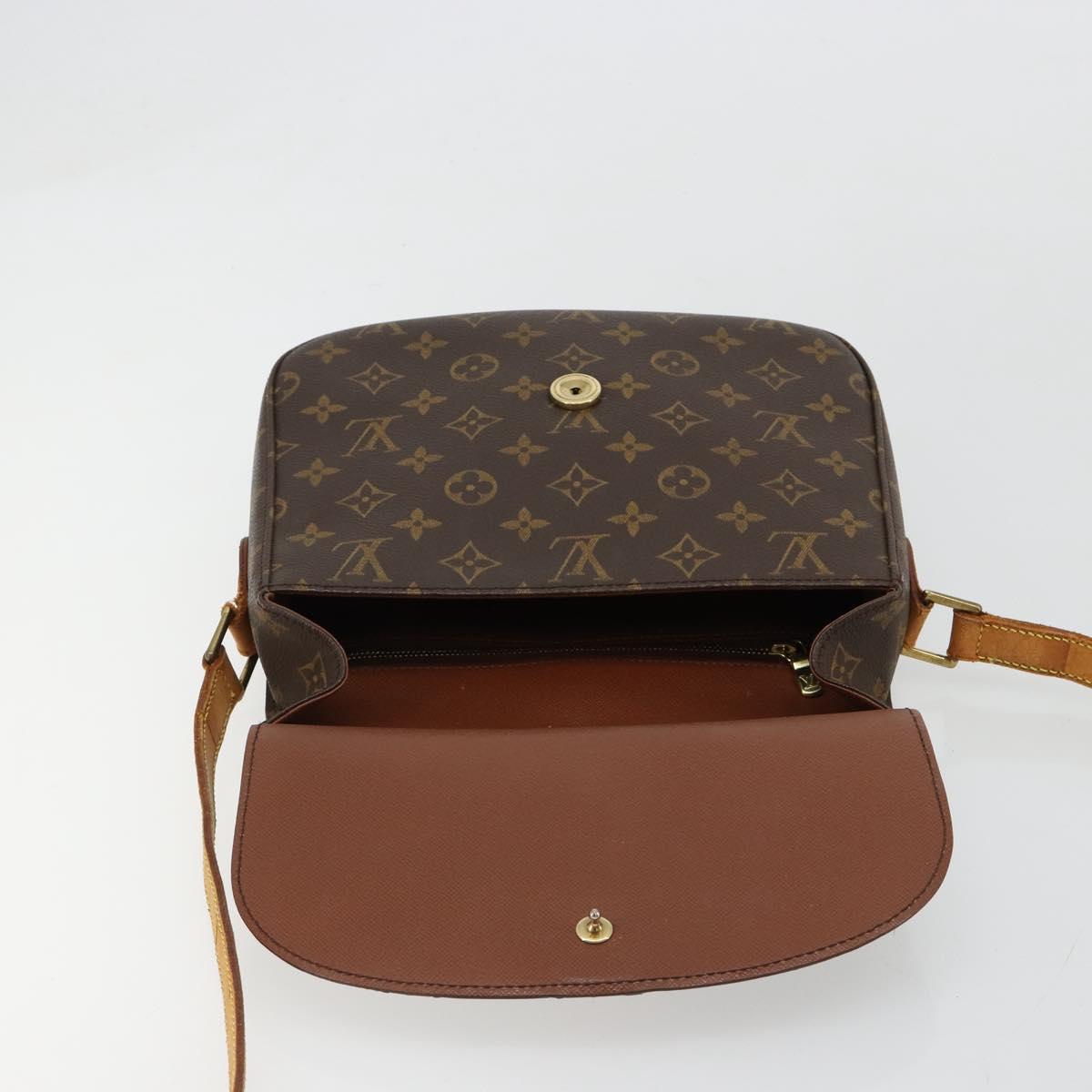LOUIS VUITTON Monogram Saint Cloud GM Shoulder Bag M51242 LV Auth 184705