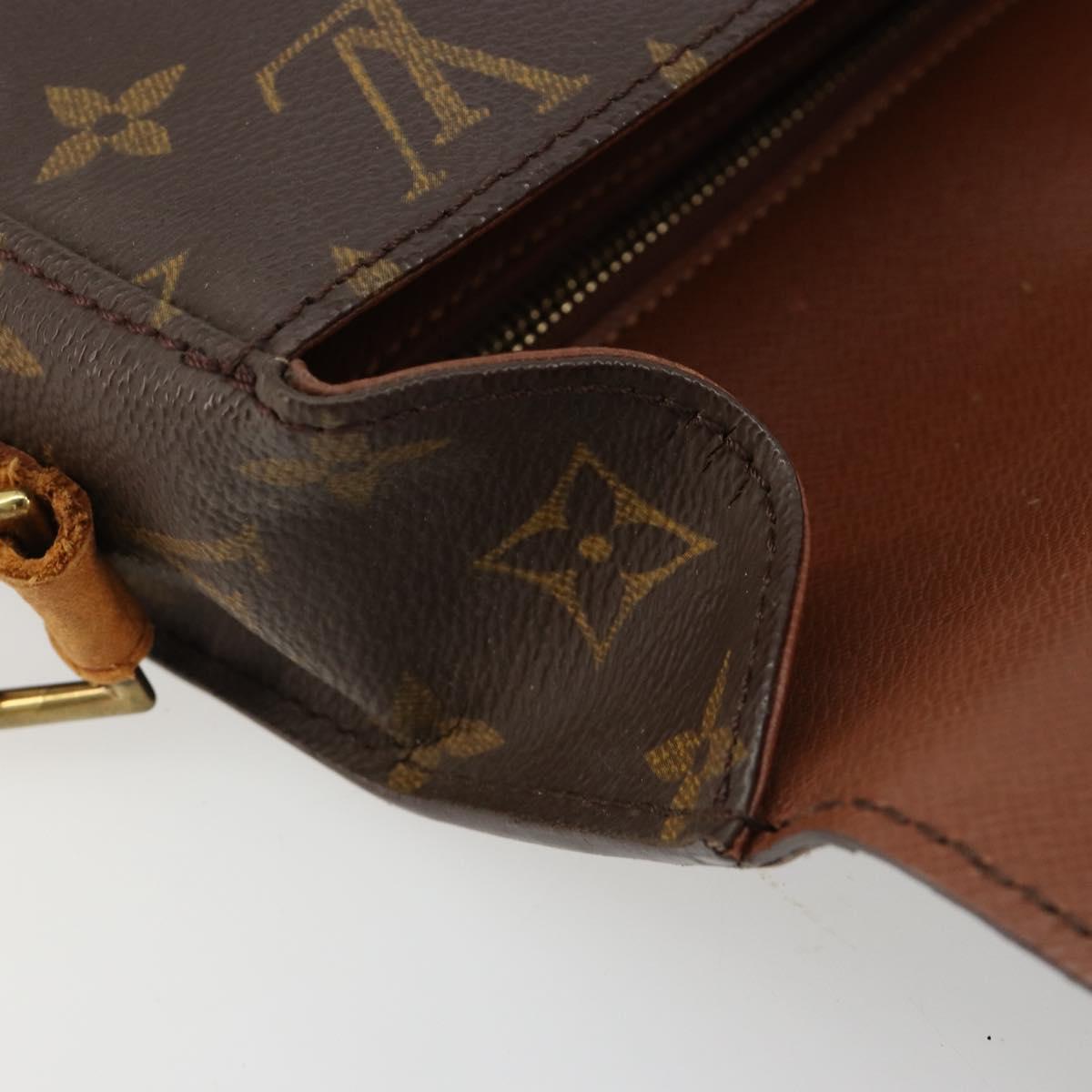 LOUIS VUITTON Monogram Saint Cloud GM Shoulder Bag M51242 LV Auth 184705