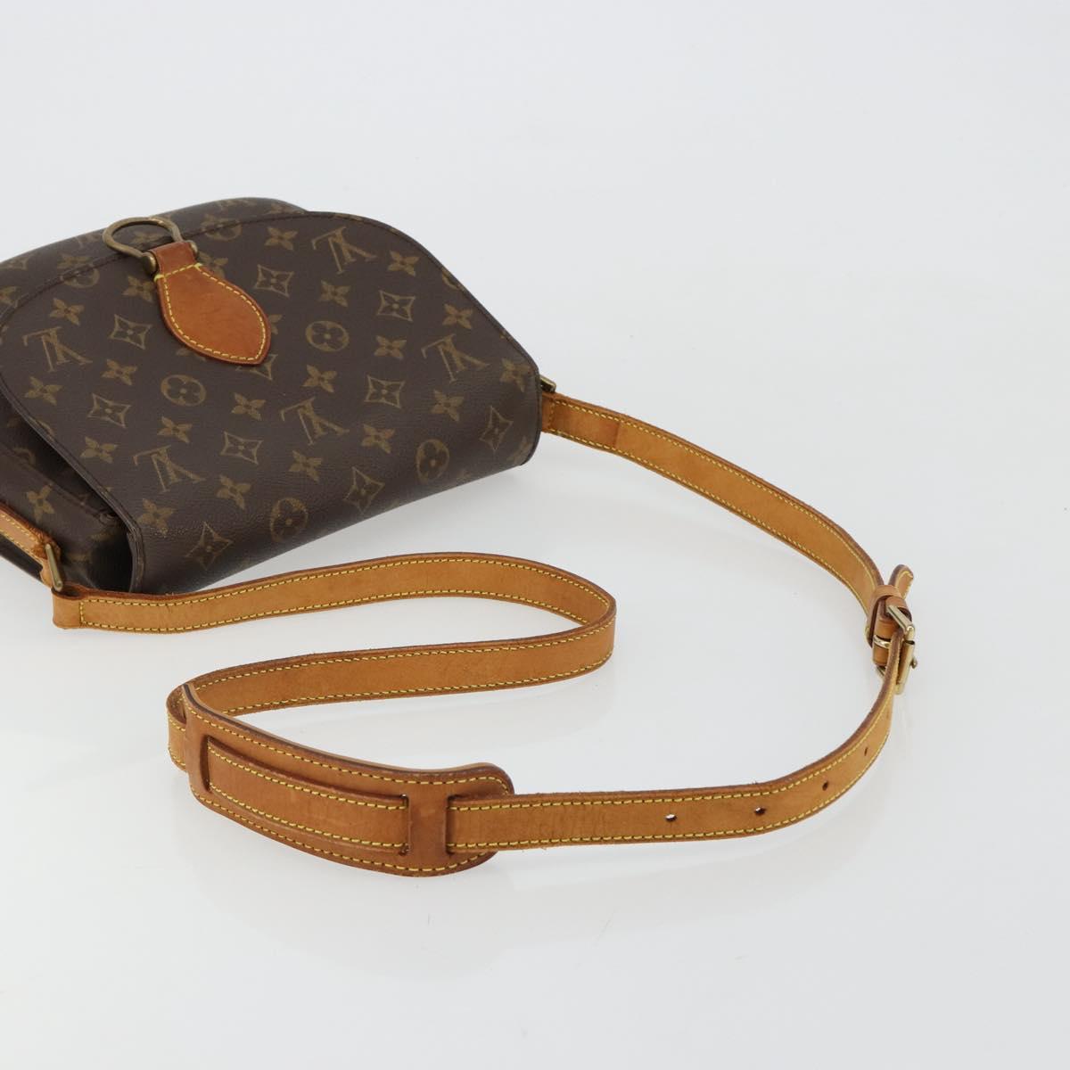 LOUIS VUITTON Monogram Saint Cloud GM Shoulder Bag M51242 LV Auth 184705