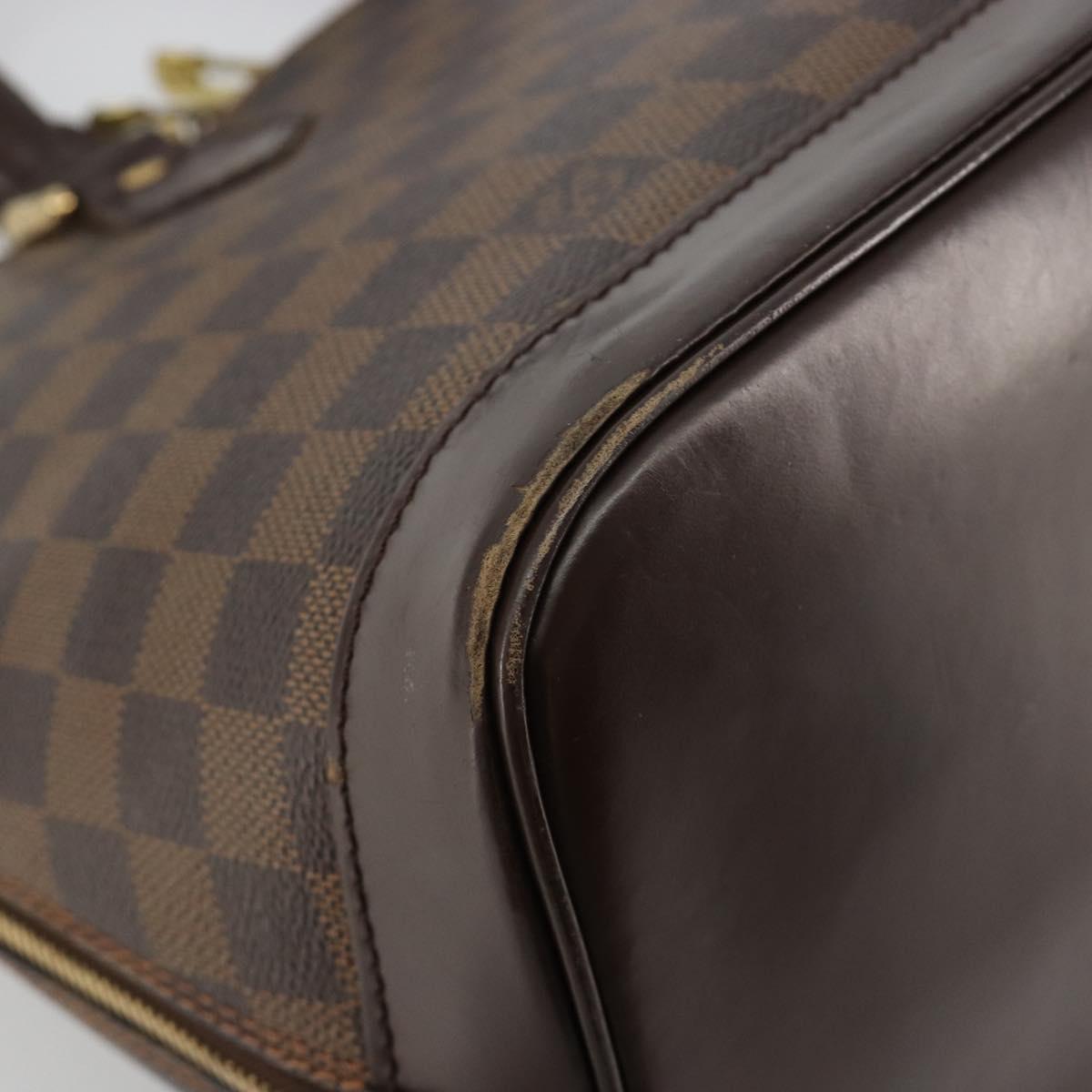 LOUIS VUITTON Damier Ebene Alma Hand Bag N51131 LV Auth 184713