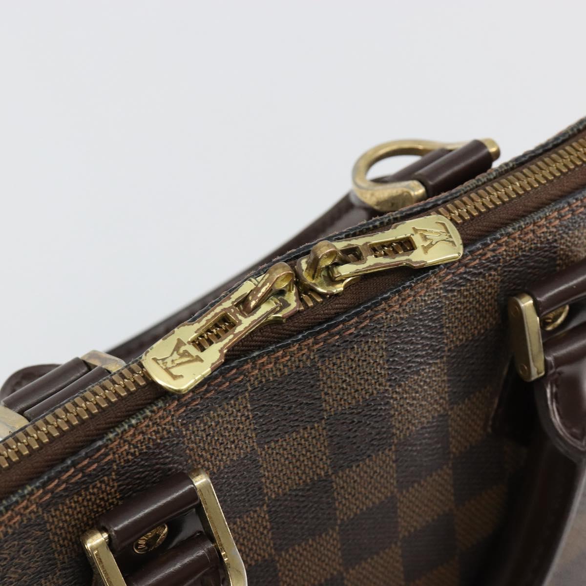 LOUIS VUITTON Damier Ebene Alma Hand Bag N51131 LV Auth 184713