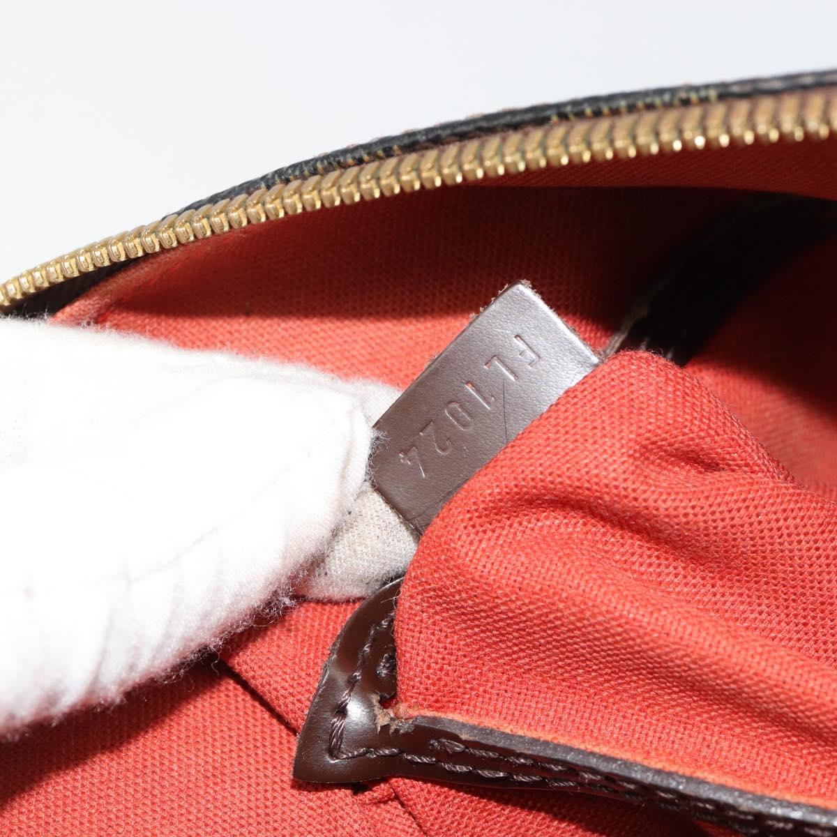 LOUIS VUITTON Damier Ebene Alma Hand Bag N51131 LV Auth 184713