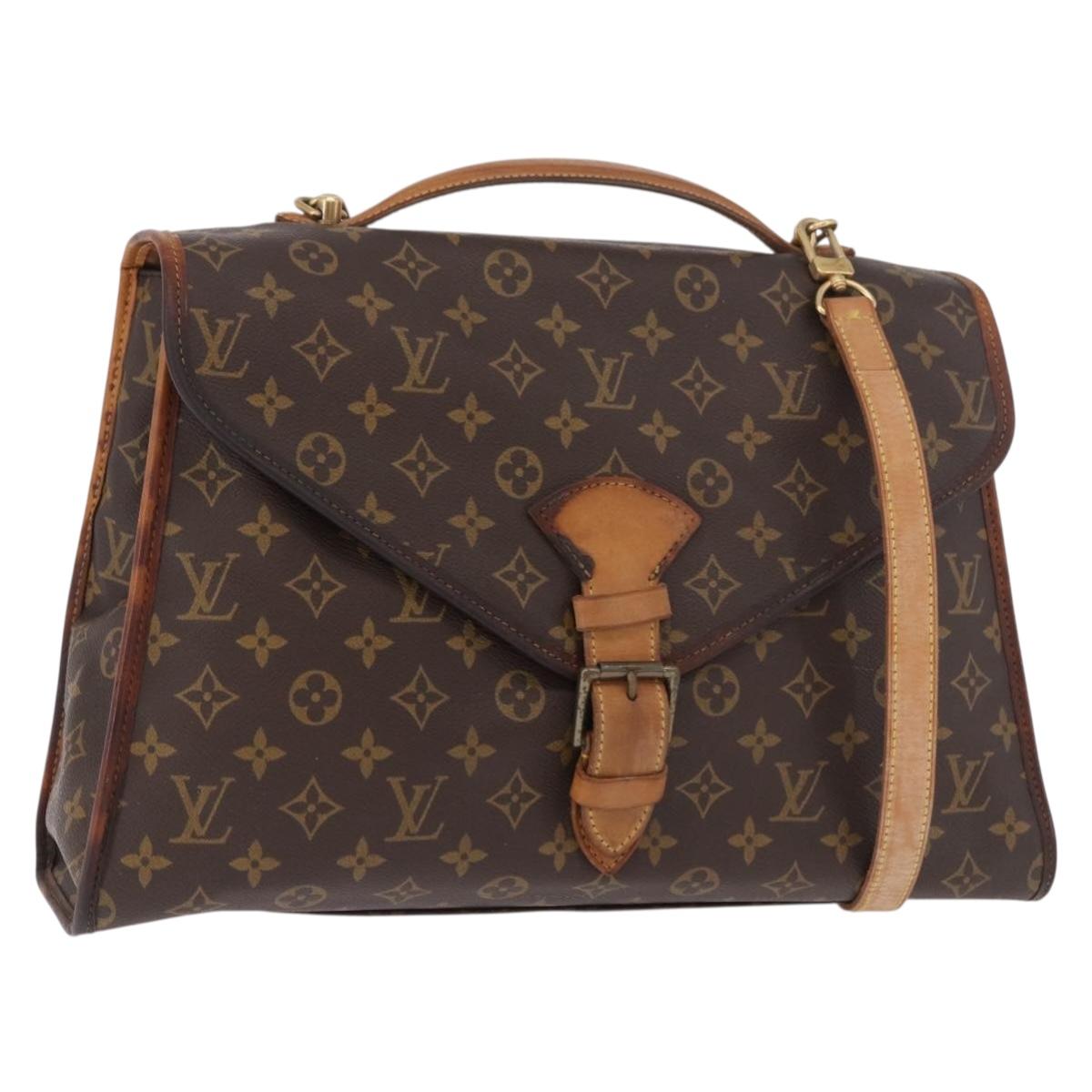LOUIS VUITTON Monogram Beverly Hand Bag M51121 LV Auth 184714