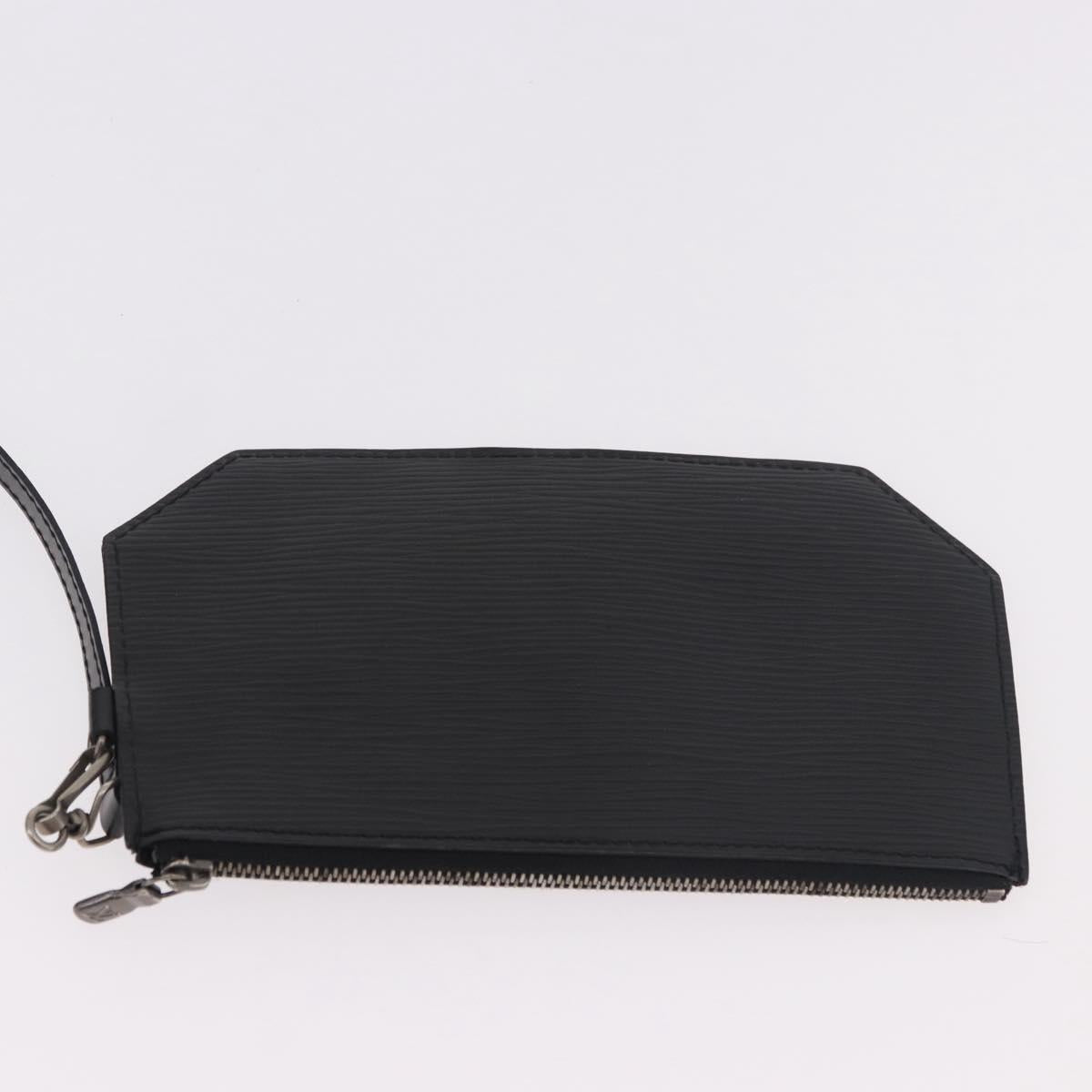 LOUIS VUITTON Epi Sac Depaule GM Shoulder Bag Black M80155 LV Auth 184715