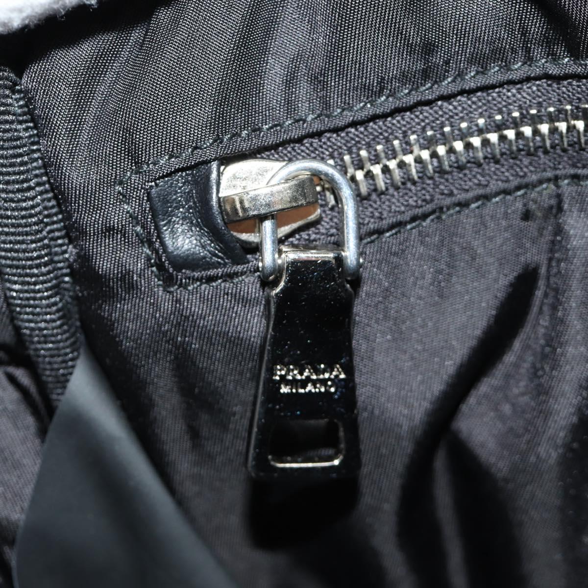 PRADA Chain Shoulder Bag Fur Pink Silver Auth 184728SAM