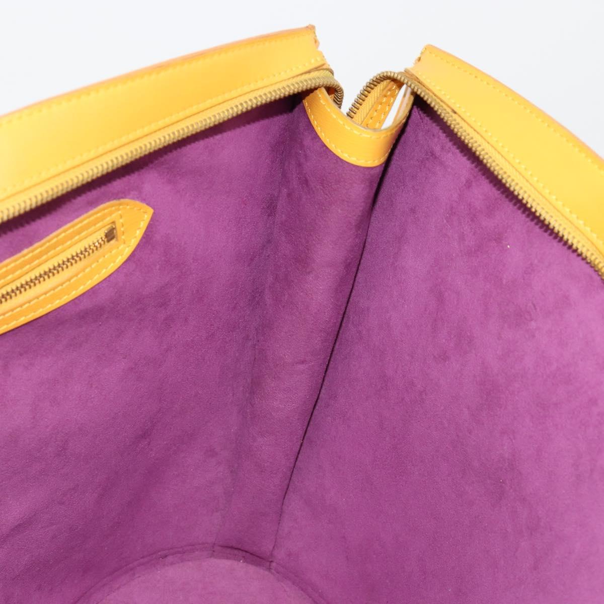 LOUIS VUITTON Epi Saint Jacques Shopping Bag Yellow M52269 LV Auth 184737