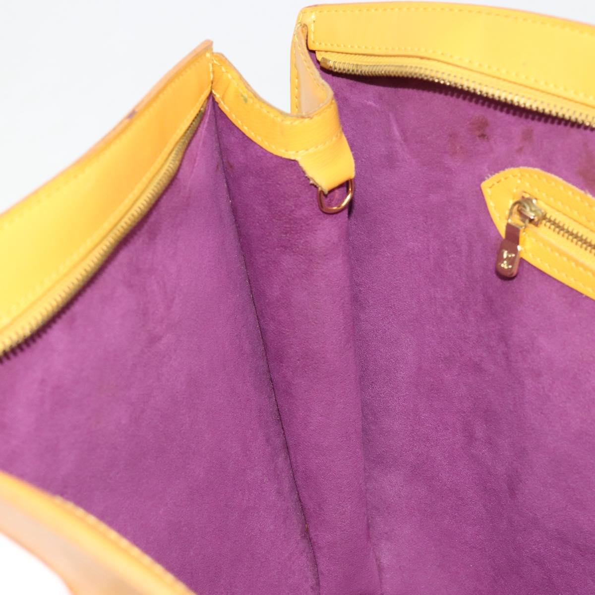 LOUIS VUITTON Epi Saint Jacques Shopping Bag Yellow M52269 LV Auth 184737