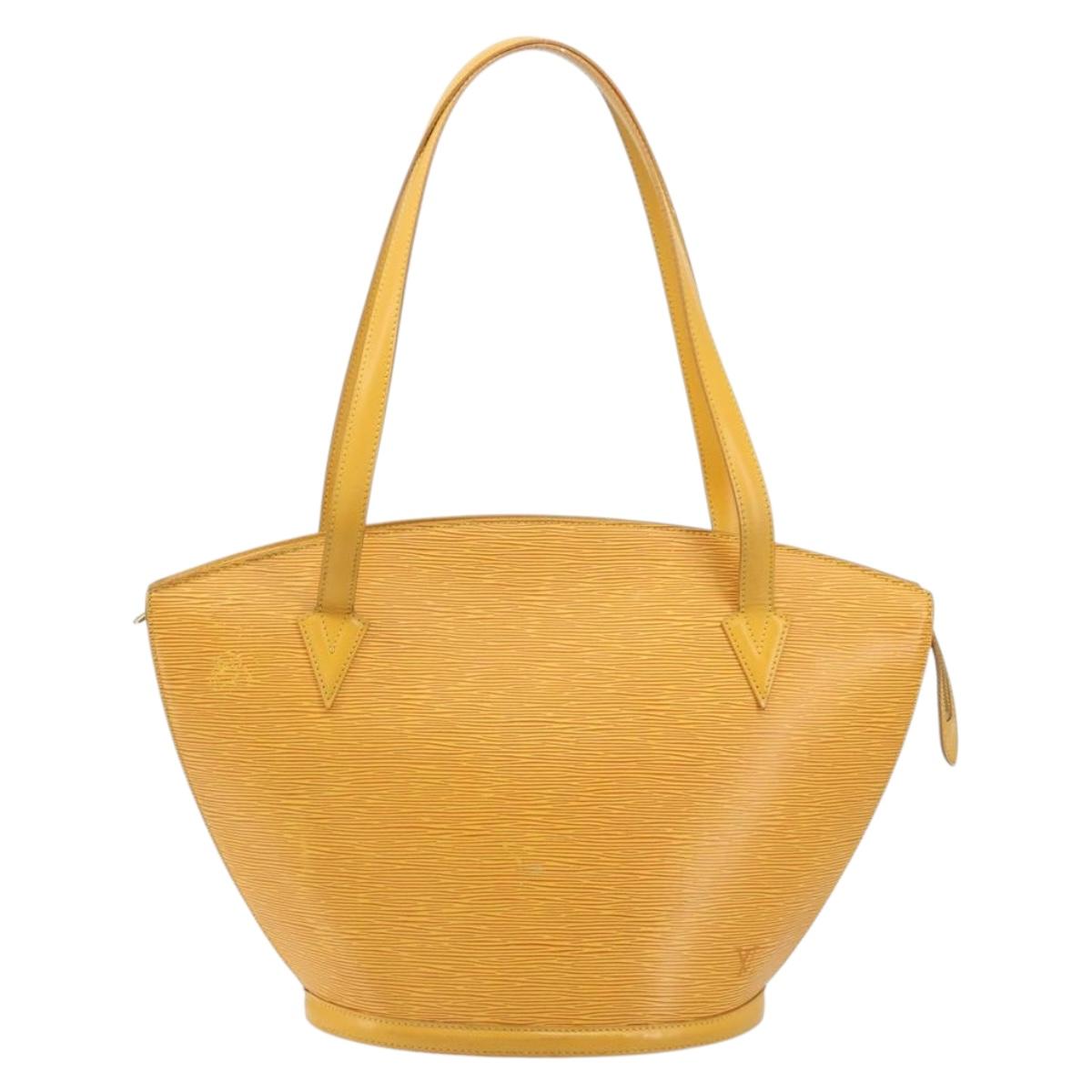 LOUIS VUITTON Epi Saint Jacques Shopping Bag Yellow M52269 LV Auth 184737