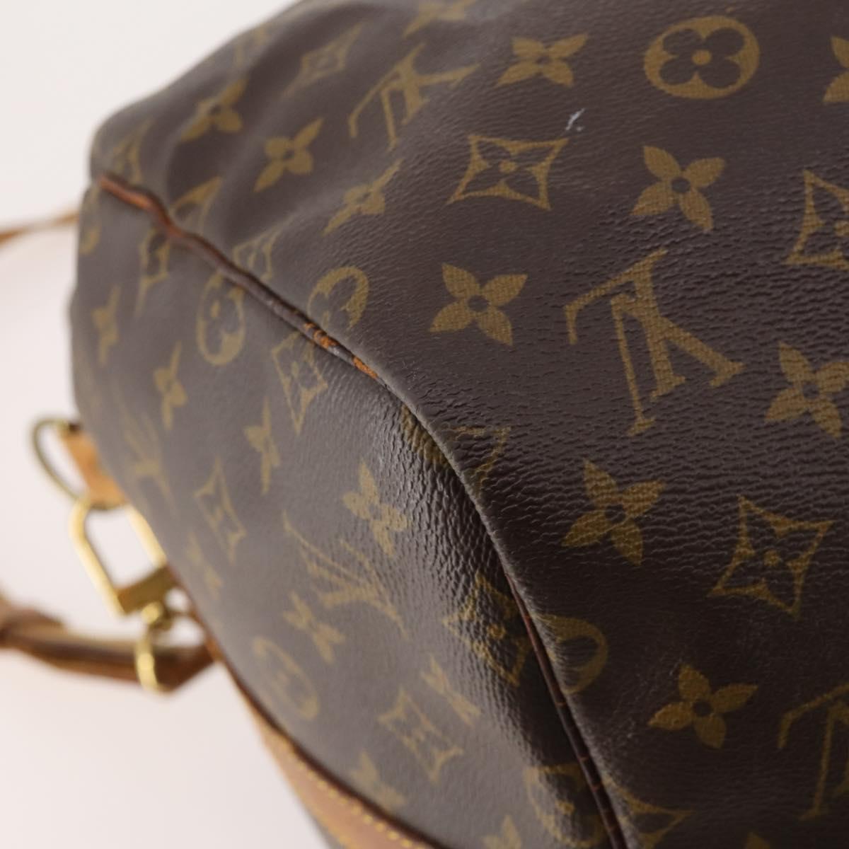 LOUIS VUITTON Monogram Keepall Bandouliere 55 Boston Bag M41414 LV Auth 184740