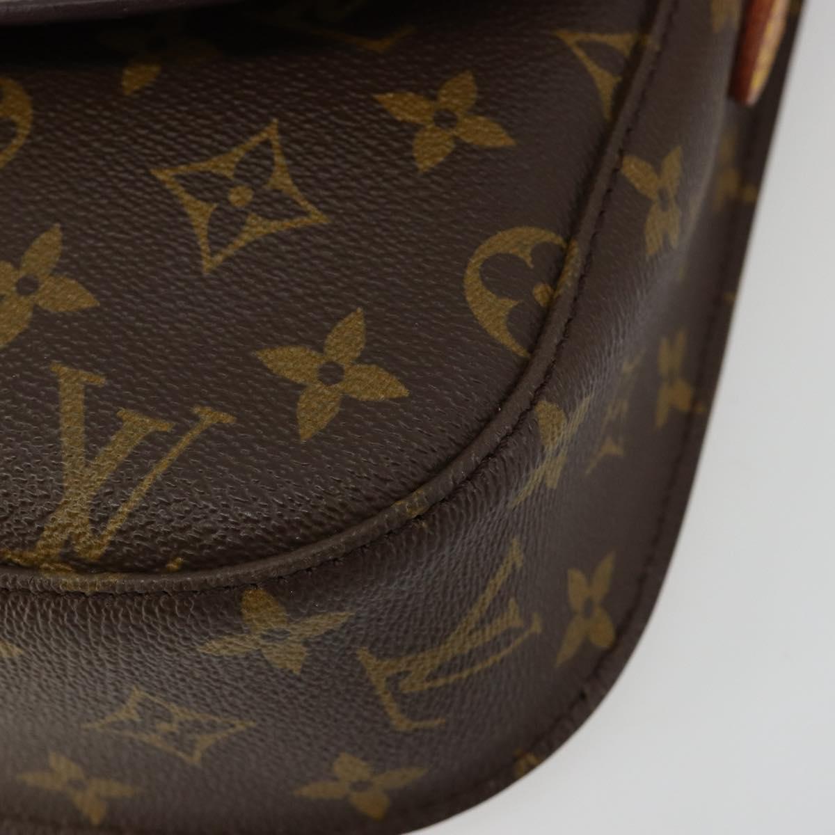 LOUIS VUITTON Monogram Saint Cloud GM Shoulder Bag M51242 LV Auth 184743A