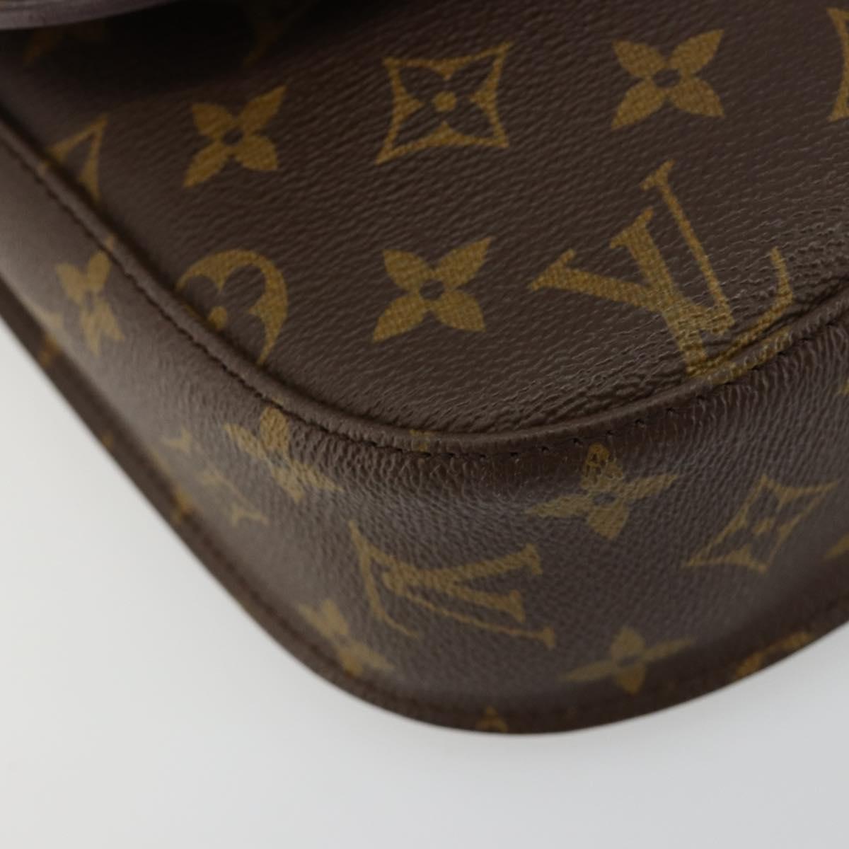 LOUIS VUITTON Monogram Saint Cloud GM Shoulder Bag M51242 LV Auth 184743A