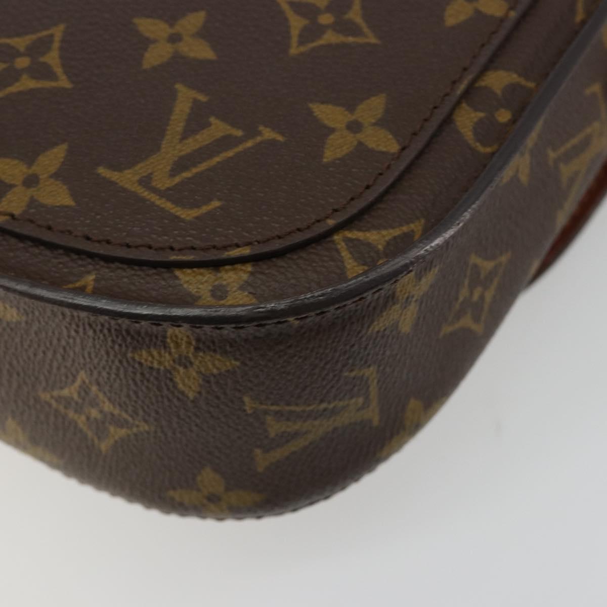 LOUIS VUITTON Monogram Saint Cloud GM Shoulder Bag M51242 LV Auth 184743A